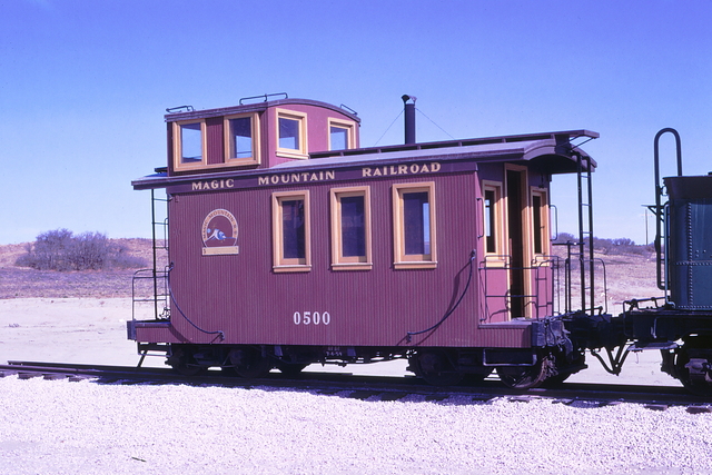 Magic Mountain Railroad Caboose