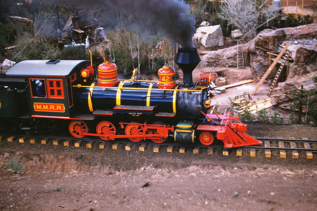 Magic Mountain Railroad Locomotive